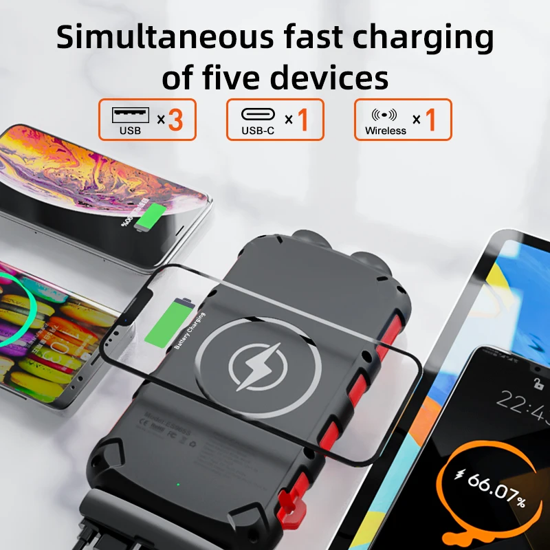 Charging Station Wireless Charging Phones Under 20000 Aukey Qi2