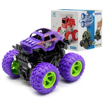 Mini Inertial Off-road Vehicle Pullback Children Toys Car Plastic ...