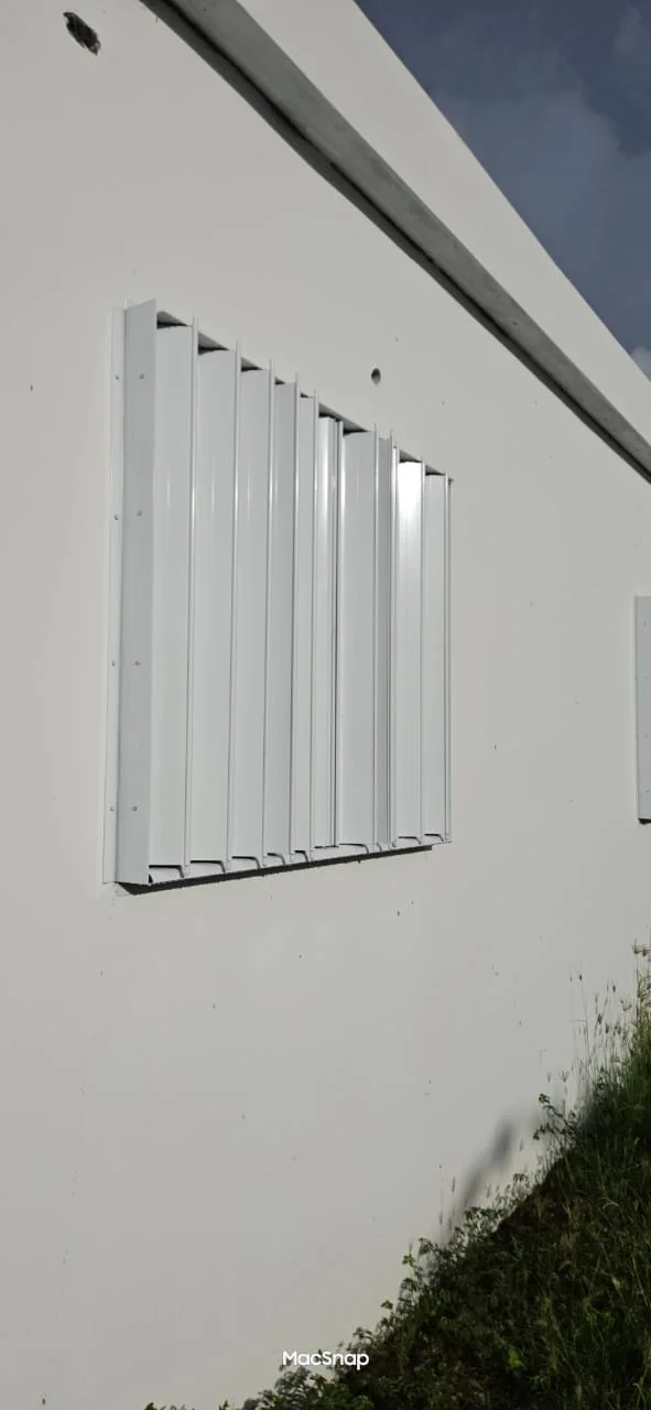 TOMA Hurricane Shutter Aluminium Accordion Blinds Outdoor Rolling Shutter Heavy Duty Shutter for Typhoon