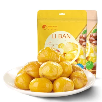 Bibizan Yanshan Sweet Chestnut Kernel Instant Peel Snack Office Snack Food Category Fried Almonds in Bag Packaging