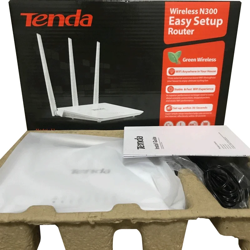 Tenda F3 Router – Setup Via Phone & Unboxing 