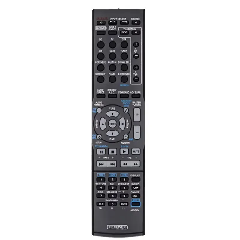 AXD7534 Remote Control for pioneer AV Receiver Home Theater AXD7568 VSX-516 VSX-918V VSX-829H VSX-519V VSX-520K VSX-417 VSX-515