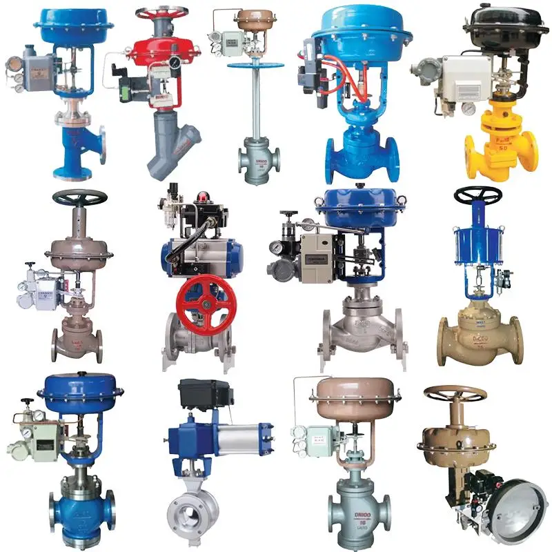 Self-operated Pressure Pneumatic Control Valve WCB CF8 PN2.5-6.4MPa Self-operated Temperature Regulating Electric Control Valve