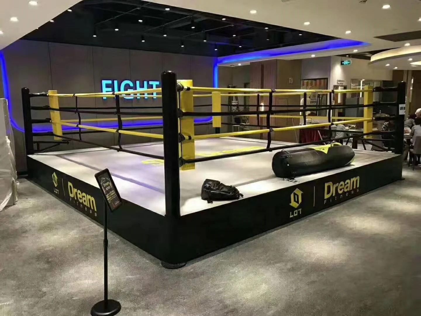 Fight Training Ring Used Professional Boxing Ring and Equip Gym Boxing Ring  Floor Mat, image size:1440x1080