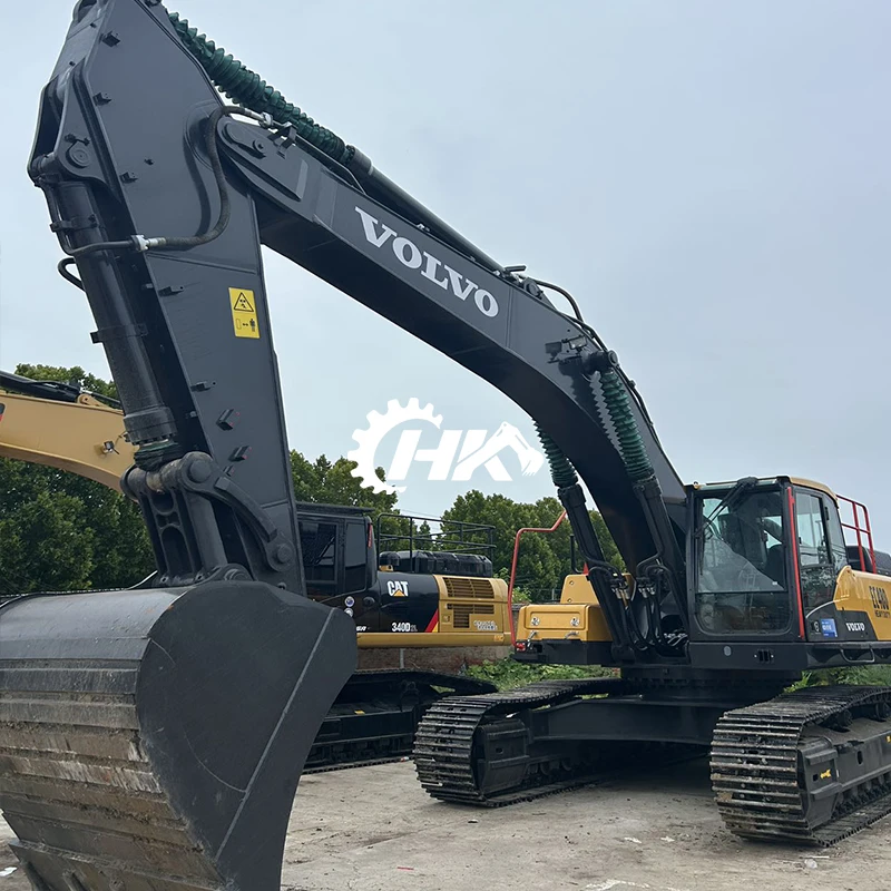 HANG KUI VOLVO EC480 48tons 90%new Original Japanese with EPA,CE Agricultural Cheap Used VOLVO 480  Excavator for Digging