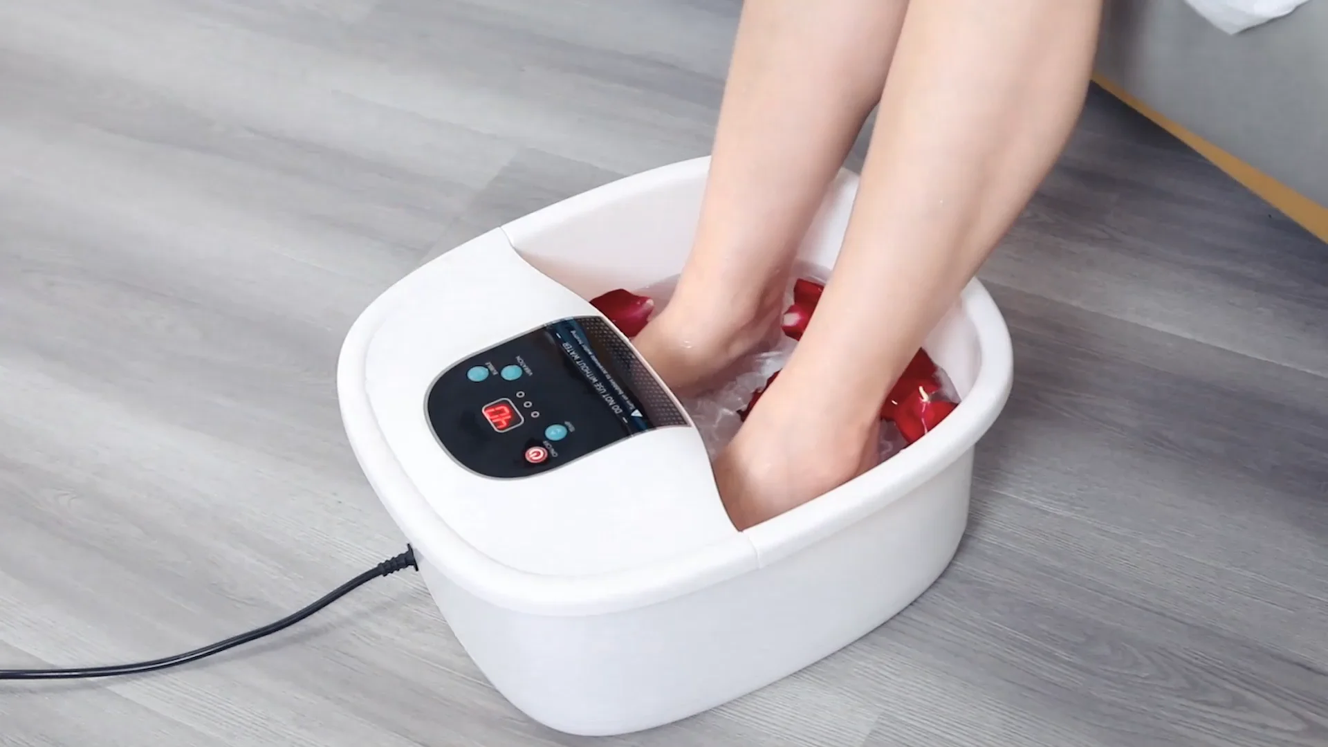 Ptc Fast Heating Water Foot Spa Basin Foot Spa Bath Massager Machine ...