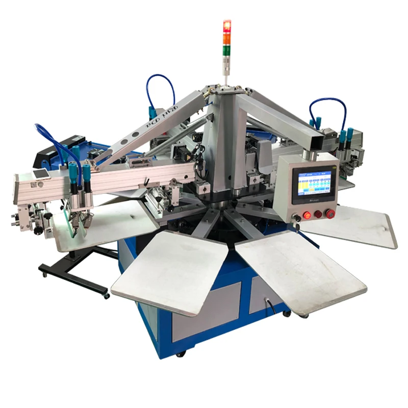 product dgt printing combine with automatic carousel screen printing equipment-14