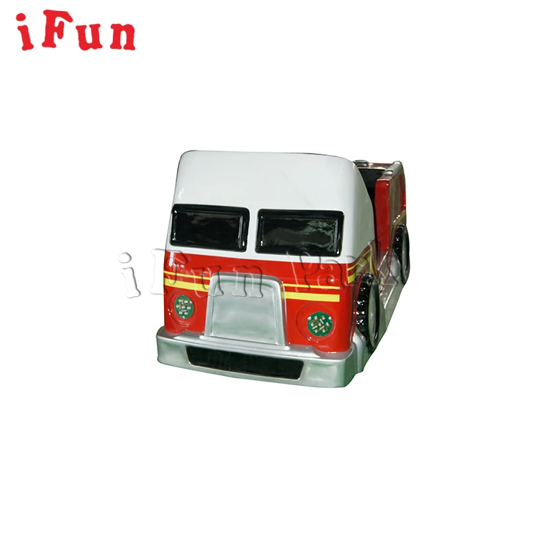 Ifunpark Coin Operated Arcade Game Machine Fiberglass 2 Player Car Kiddie Rides