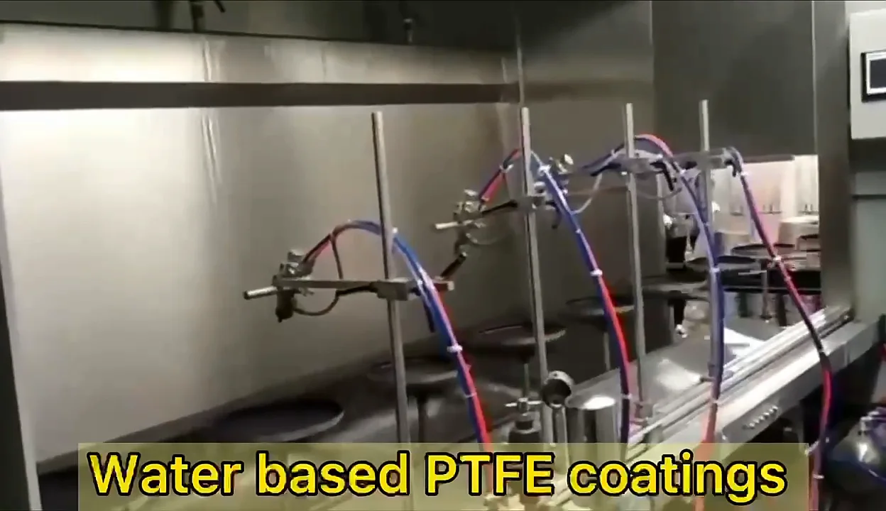 Coloreeze Coating Machine Painting Nonstick Cookware Paint Food Grade