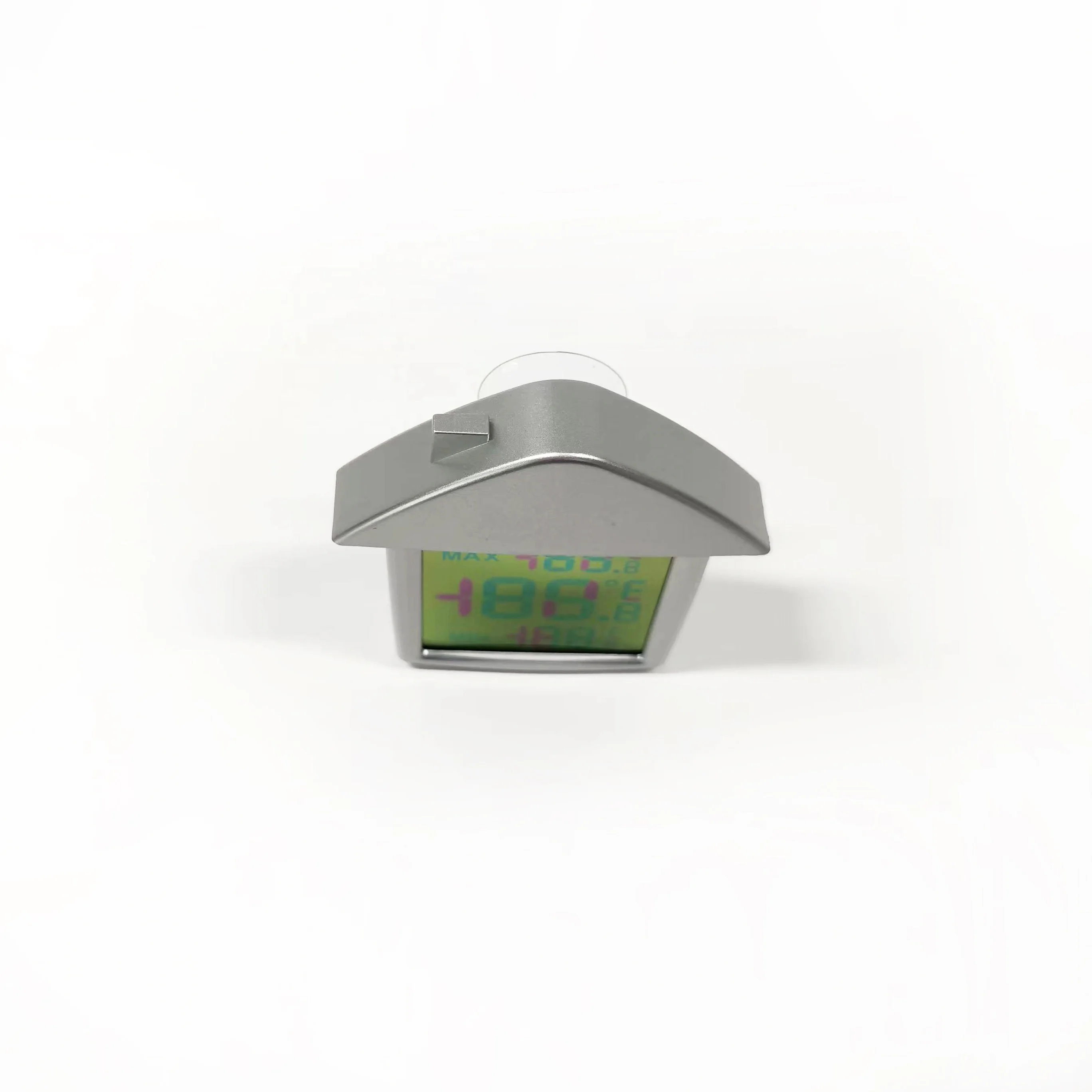 Source House shape indoor thermometer House shape thermometer in plastic  casing with suction cup on m.