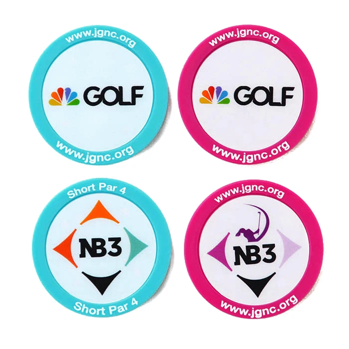 Manufacturers Golf Club Customized Logo Abs Poker Chip Marker Golf