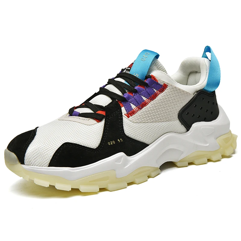 thick soled walking shoes