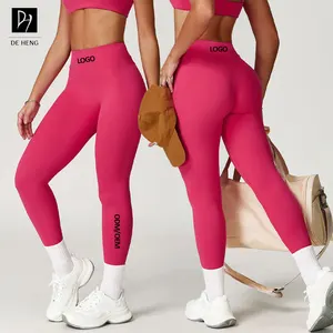 Custom High Waisted Women Leggings Legging Push up Mujer Breathable Gym Fitness Tights Leggings Fitness Women Yoga Pants