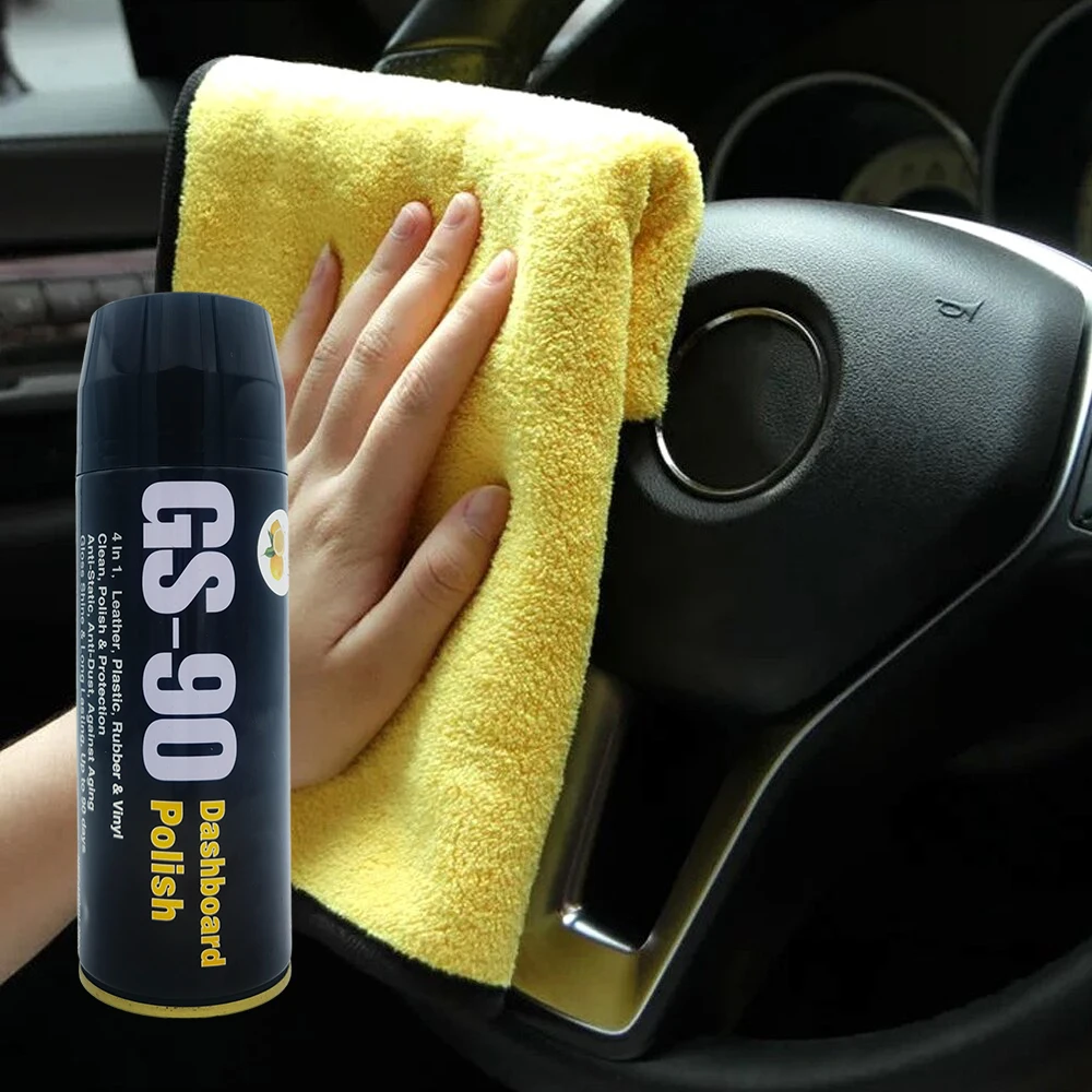 Лидер продаж с фабрики GS-90 полироль для автомобильной приборной панели гель блеск шин уход за автомобилем лак