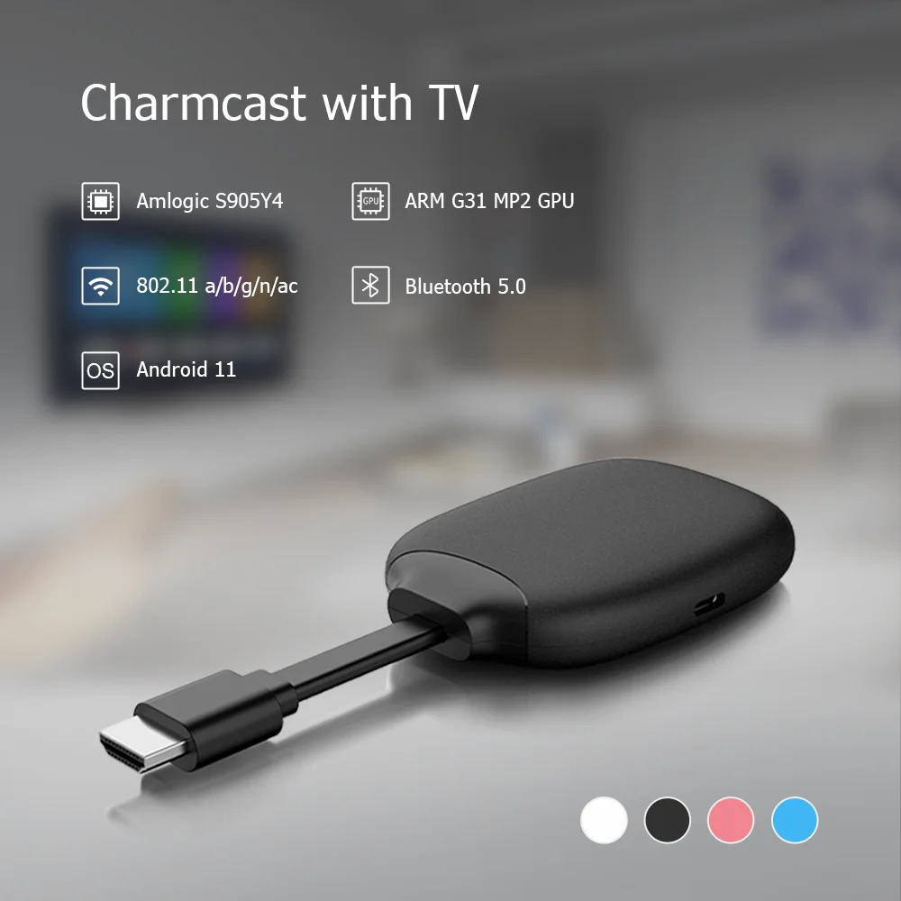 TiVo Stream 4K Amlogic S905Y4-b Uhd 4K Wifi Charmcast Custom logo Stick ...