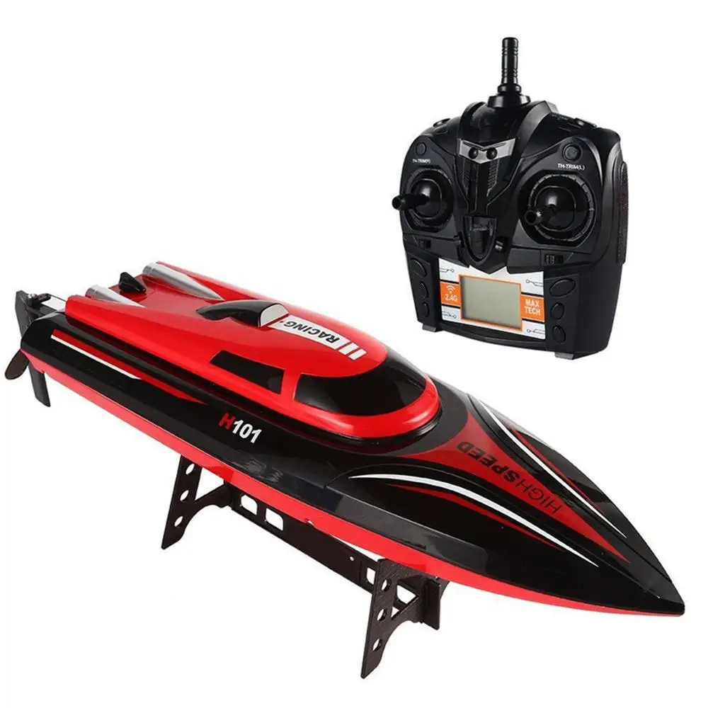 Brand New Mini RC High Speed 180° Flip Racing Boat Remote Control Speedboat Toy 