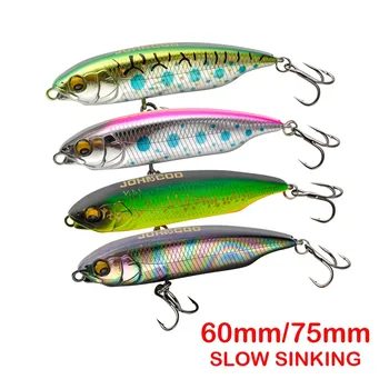 Cheery New 60mm 75mm ABS Hard Baits With Hooks Floating Baits Long Casting Sinking Fishing Lure Bionic Artificia Fishing Lure – Hard Lure – view 2
