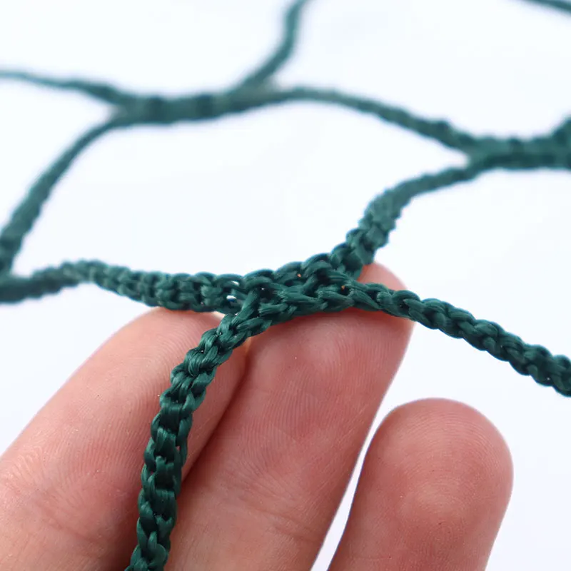 Оптовая продажа, защитная сетка для теннисного корта, нейлоновая полипропиленовая сетка без узлов для защиты мяча