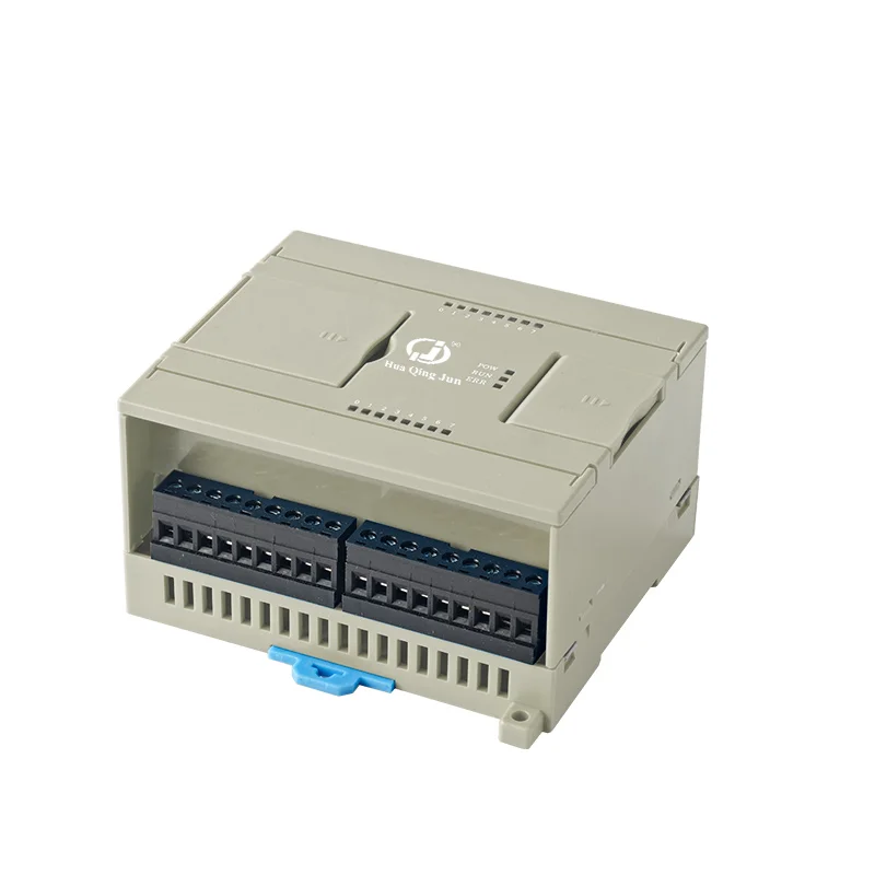 Huaqingjun 12-Channel RS485 Ethernet Digital Input Module Modbus RTU/TCP Data Acquisition RJ45 12DI Module for IoT Automation