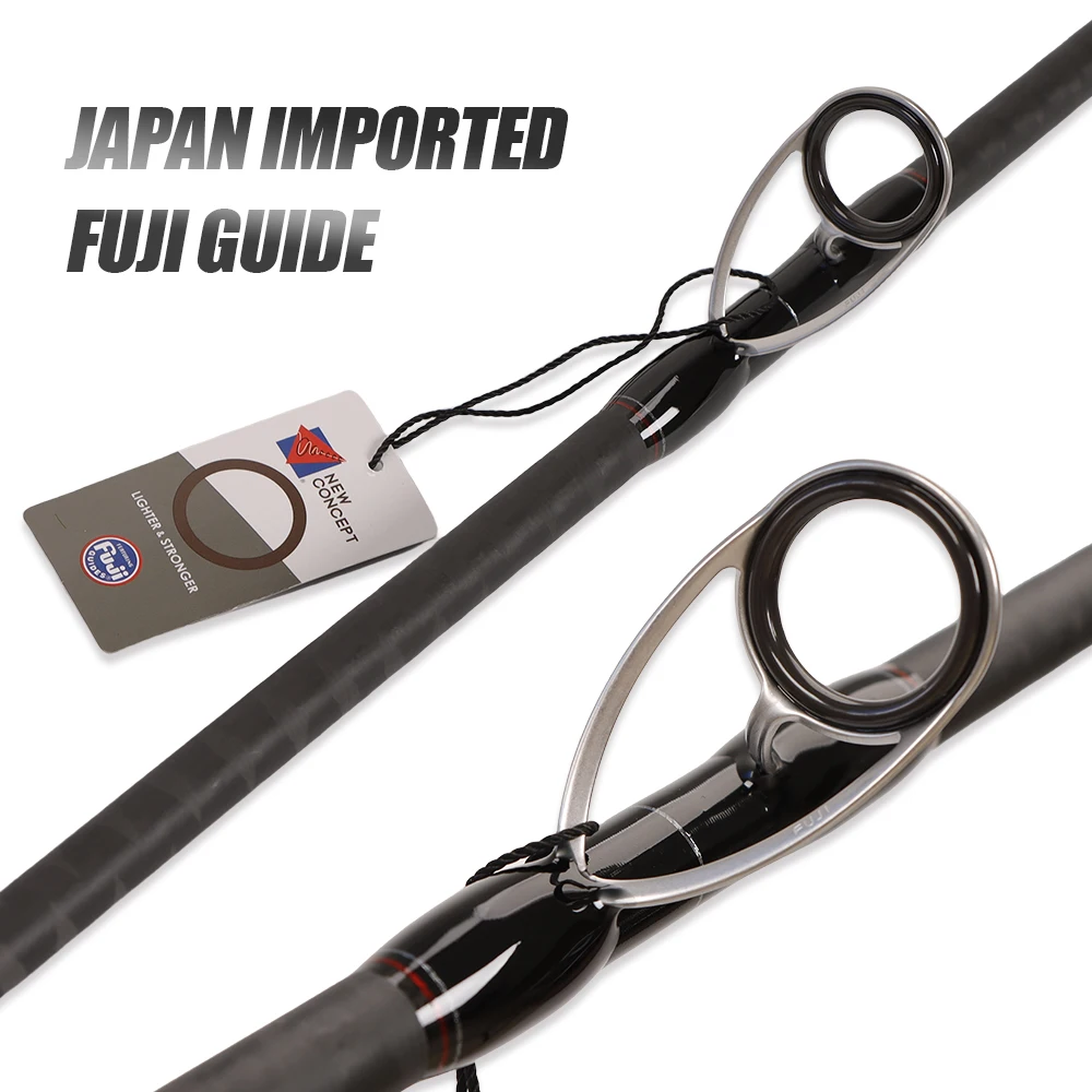 FUJI Lurekiller X-RIDE 3.3M Jigging Rod - Fast Action, High Carbon