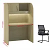 80*50*160cm Natural wood color - includes chair