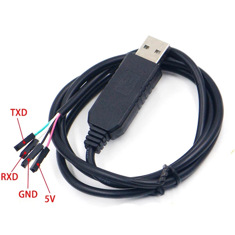 Computer Cables PL2303HX USB to TTL RS232 Module Converter Serial Cable Line Adapter for Cubieboard Support Linux Mac Win7 Cable Length: 90 cm 