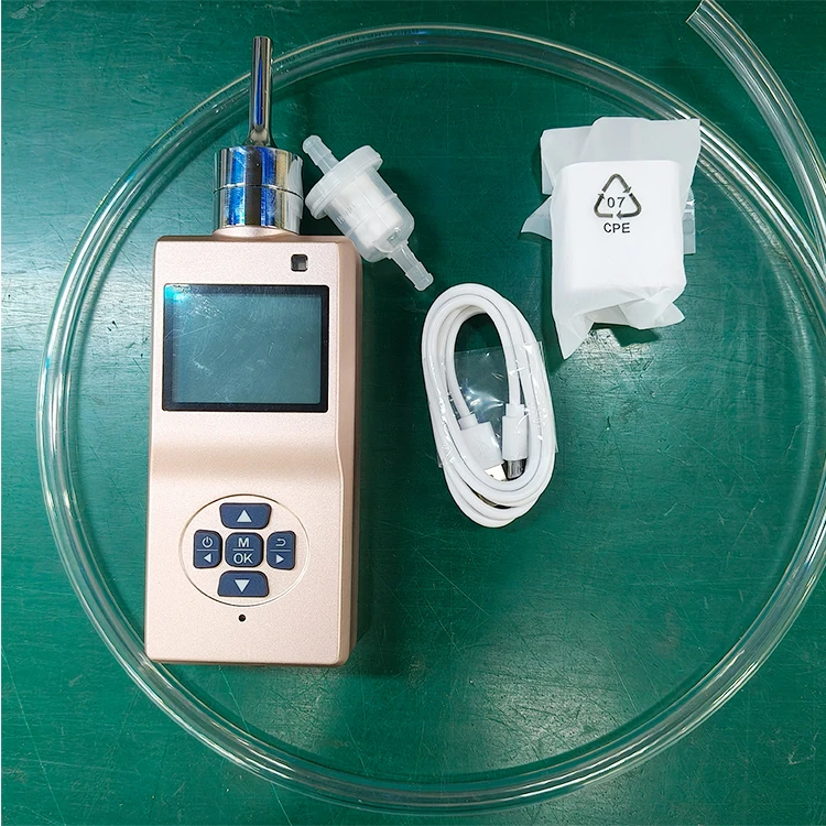 Portable Single Gas Detector for N3 NH3 O3 Handheld Nitrogen Purity Tester with Pump Suction Low Price Gas Leak Detector