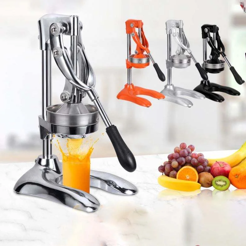 Top Seller Kitchen Accessories Food Fruit Extractor Citrus Orange Squeezer Stainless Steel Multifunctional Manual Juicer Machine
