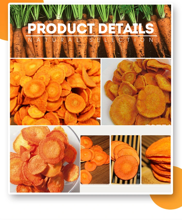 Vacuum Fried Carrot Chips - Bulk Wholesale from China Factory Hc40f6bb3e53e4c6f8c2dafb2d9fe64a34