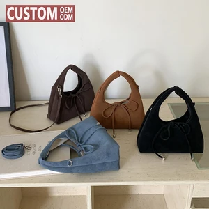 Custom High Quality Sac a Main Femme Women Crossbody Bags Cross Body Suede Bag Small Women Handbags Small Handbag