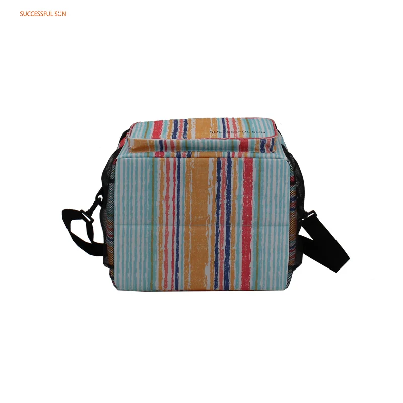 product manufacturer custom logo picnic outdoor oxford double chamber insulated bag cooler lunch bag-6