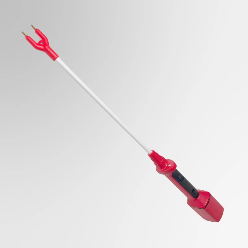 BLUEWORTH Livestock Electric Shock Prod Pig Drive Stick Prod Hog Electric Swine Paddle Pusher Pig Prodder