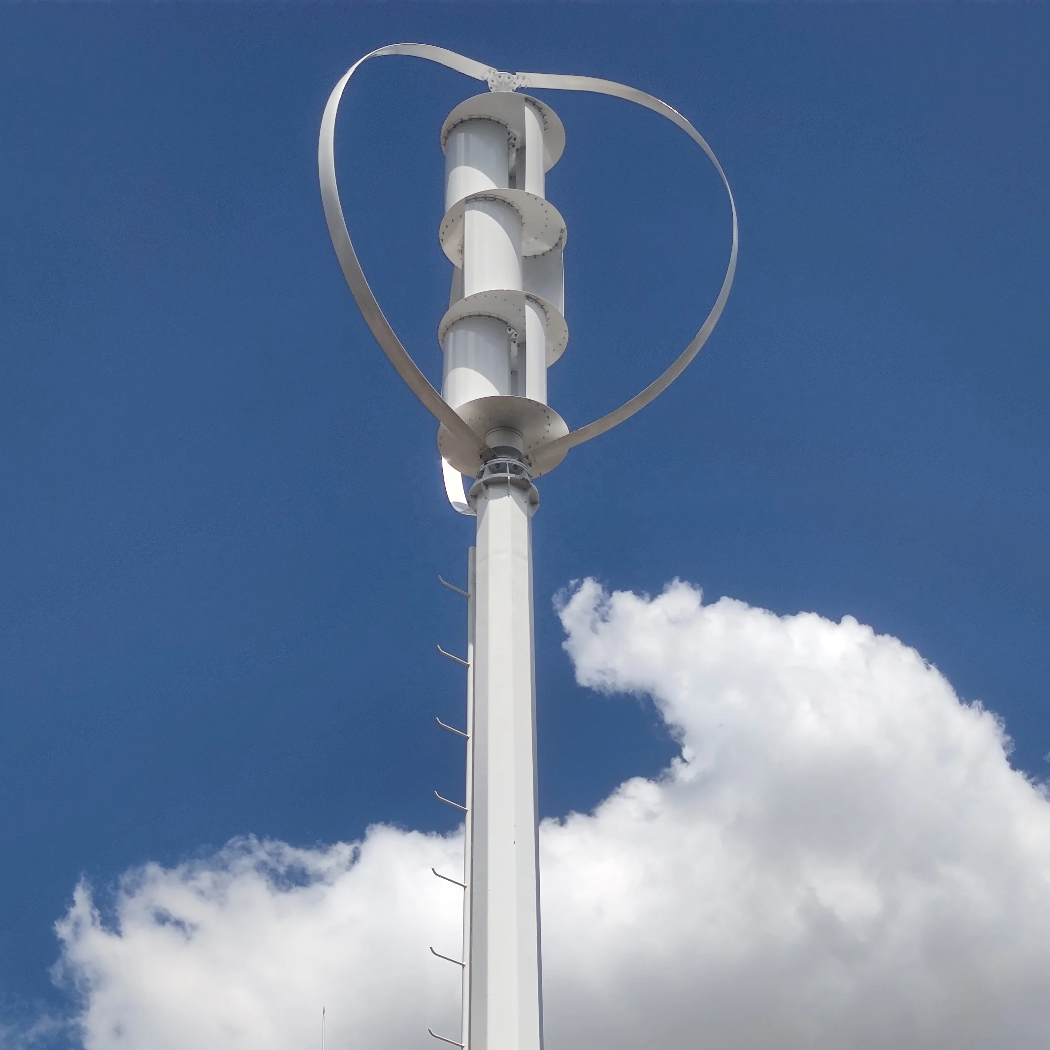 Noiseless Generator Q Type Vertical Wind Turbine 120V 440V 5KW 10KW Wind Turbine Generator