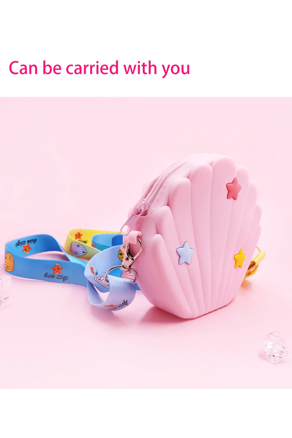 2021 new Fashion Girls shell Mini Money Bag Lovely Cute Cartoon Pouch Women Small Wallet Soft Silicone Coin Purse