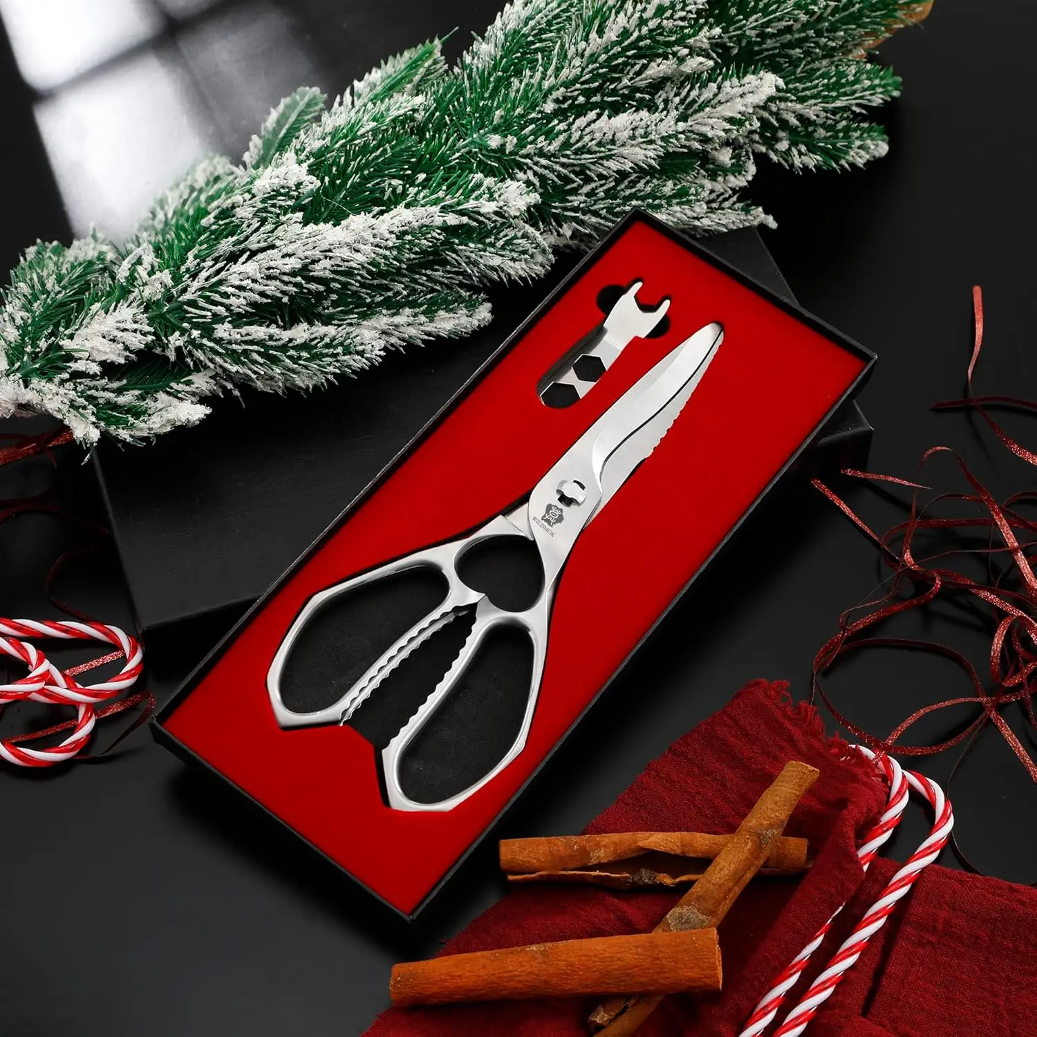 Forbici da cucina WILDMOK - Forbici multifunzione in acciaio inossidabile da 8,8 pollici, forbici multiuso ultra affilate_voghion.com