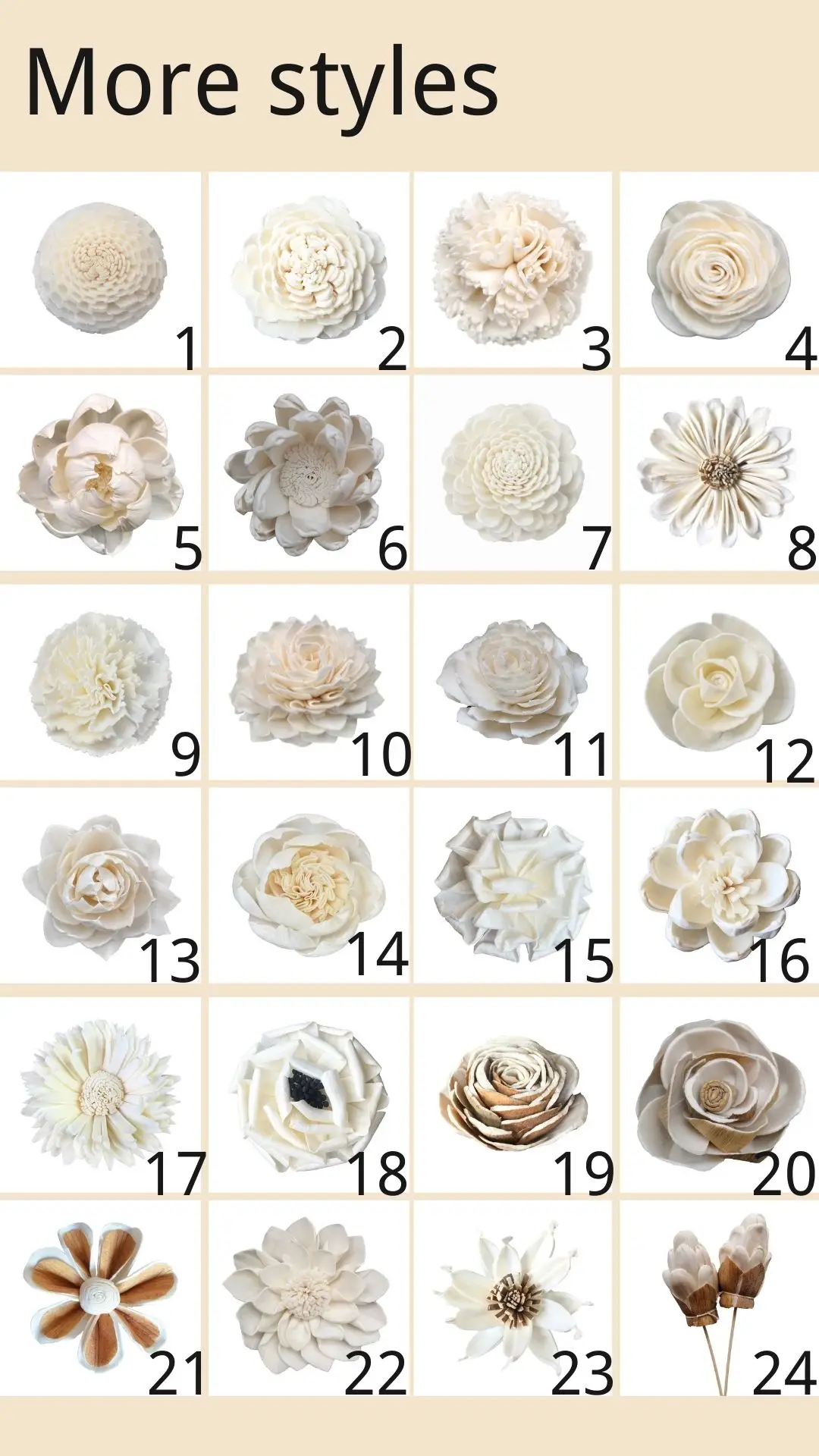 Bambus Wholesale Diffuser Bouquet Pink Peony Scented Colored Sola