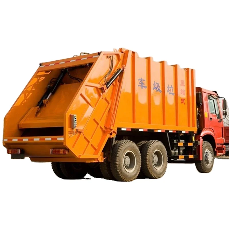 HOWO6X4廃棄物圧縮機圧縮ごみ収集輸送トラック| Alibaba.com