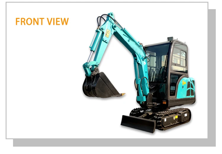 1600KG mini excavator small digger with attachment for sale