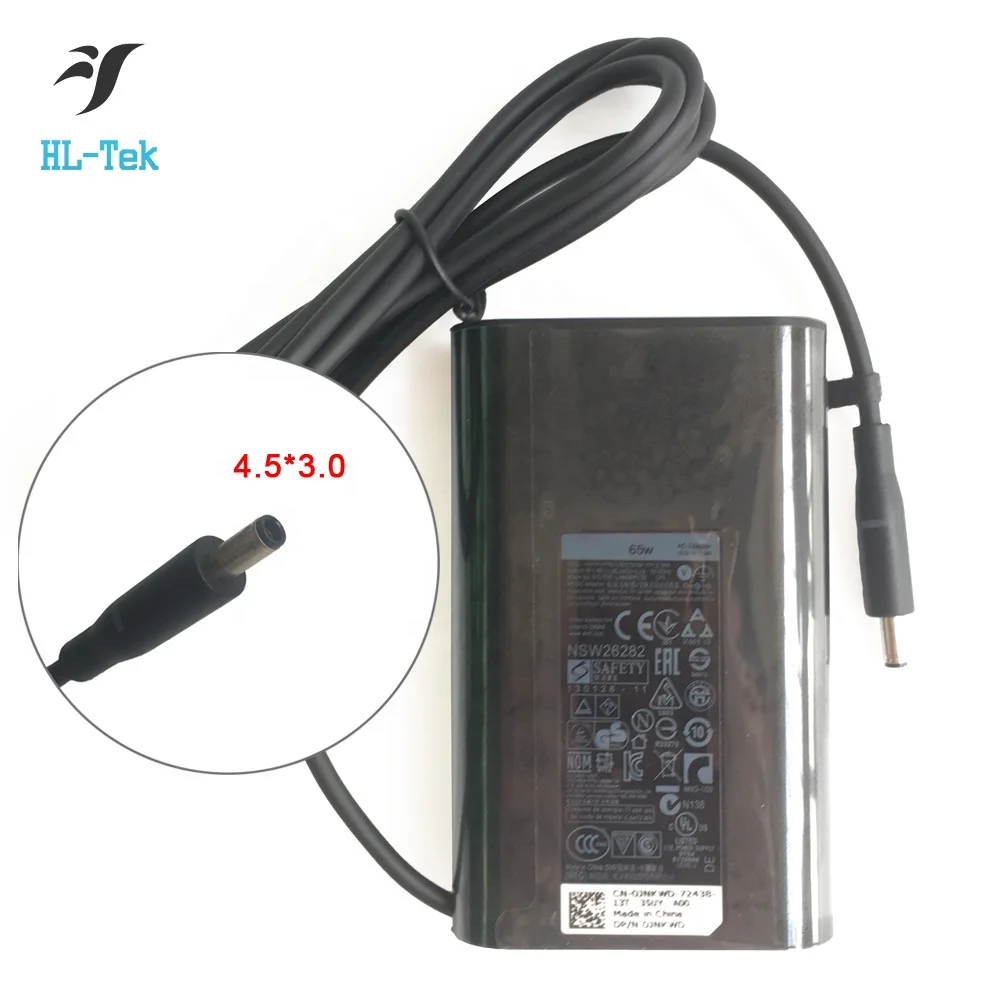 19.5V 3.34A 65W AC Power Adapter REF Genuine DELL Inspiron 11 3000 Series 3148 