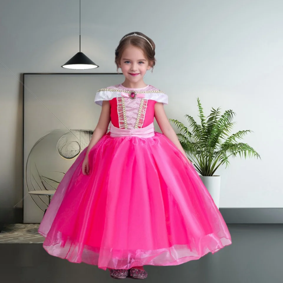 pink elegant dress A-Line Two Pieces Tulle Pink Long Prom Dress, Pink Formal Evening Dres