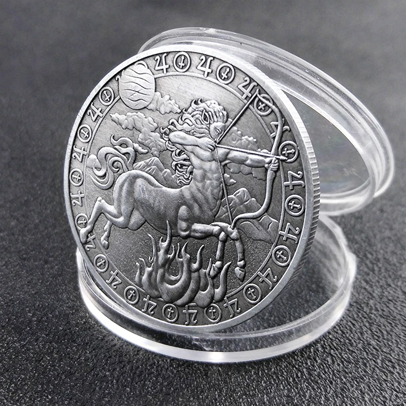 High Quality Custom Zinc Alloy Metal Coins 3D  Engraved Challenge Coin with Acrylic Box