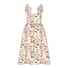 Pink Rose Patchwork Print