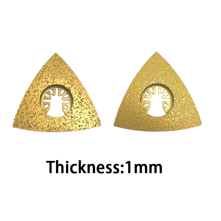 Customizable Titanium Bolt Cutter Carbide Multi-Tool Blades Hot-Pressed Oscillating Saw Blades Finger Type Alloy Saw Blade OEM