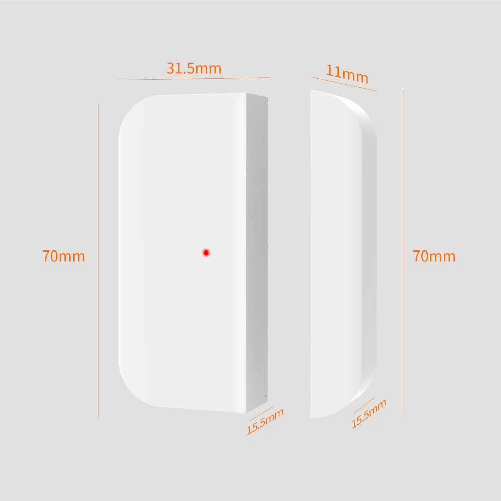 Smart Wifi Door Sensor Magnetic Detector Door Open / Closed Detectors ...