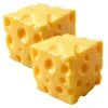 6cm square cheese-medium yellow