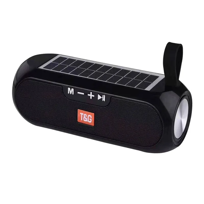 Best Selling TG182 Solar Power Bluetooth Speaker FM Radio Waterproof High Qualit Power Wireless Portable Solar Bluetooth Speaker - ANKUX.COM