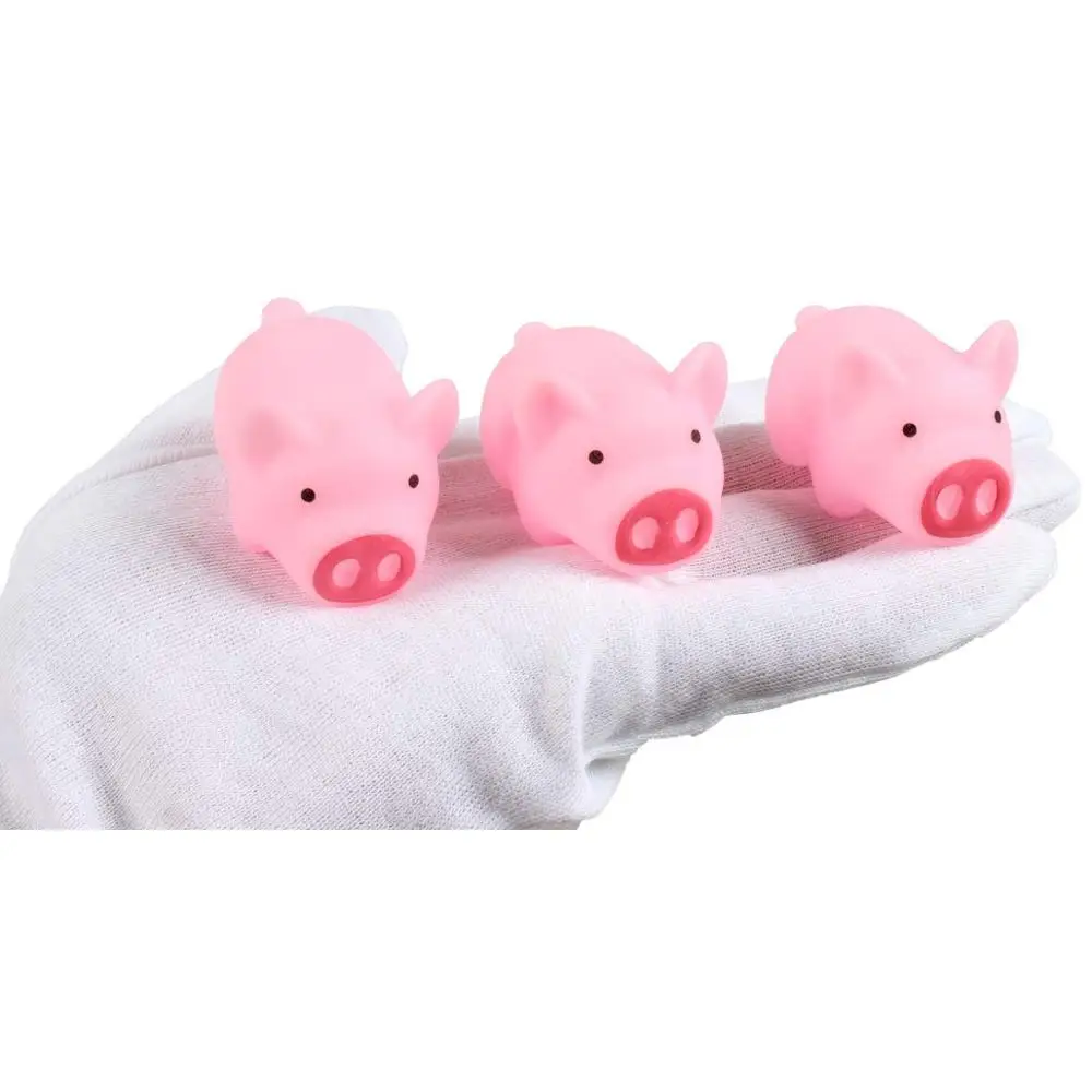 Игрушка для ванны из свиньи, детская игрушка для ванны, резиновая свинья для детей, украшения для свиньи