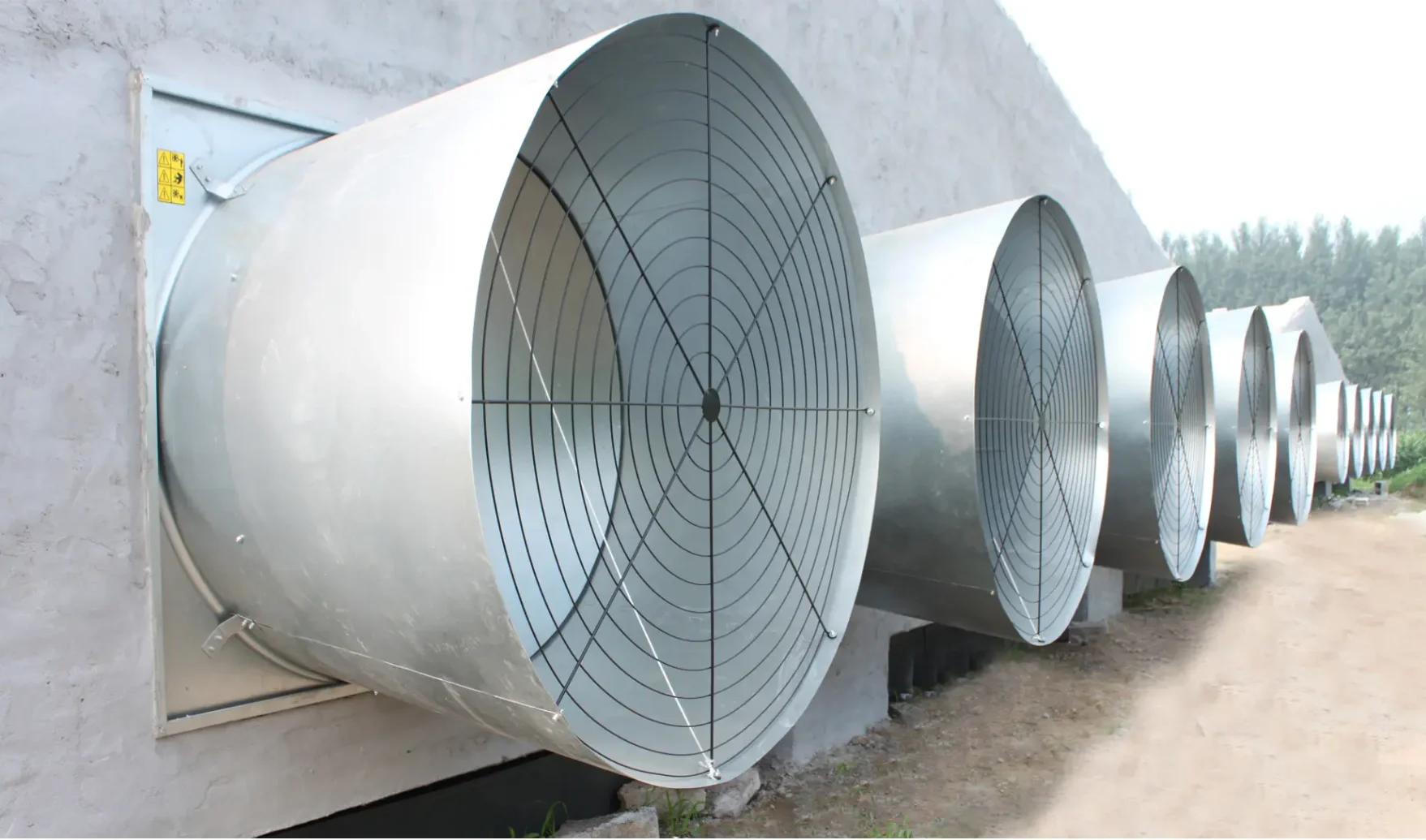 Butterfly Cone Fan, MSE-1380, 380V, Electric - detail 28