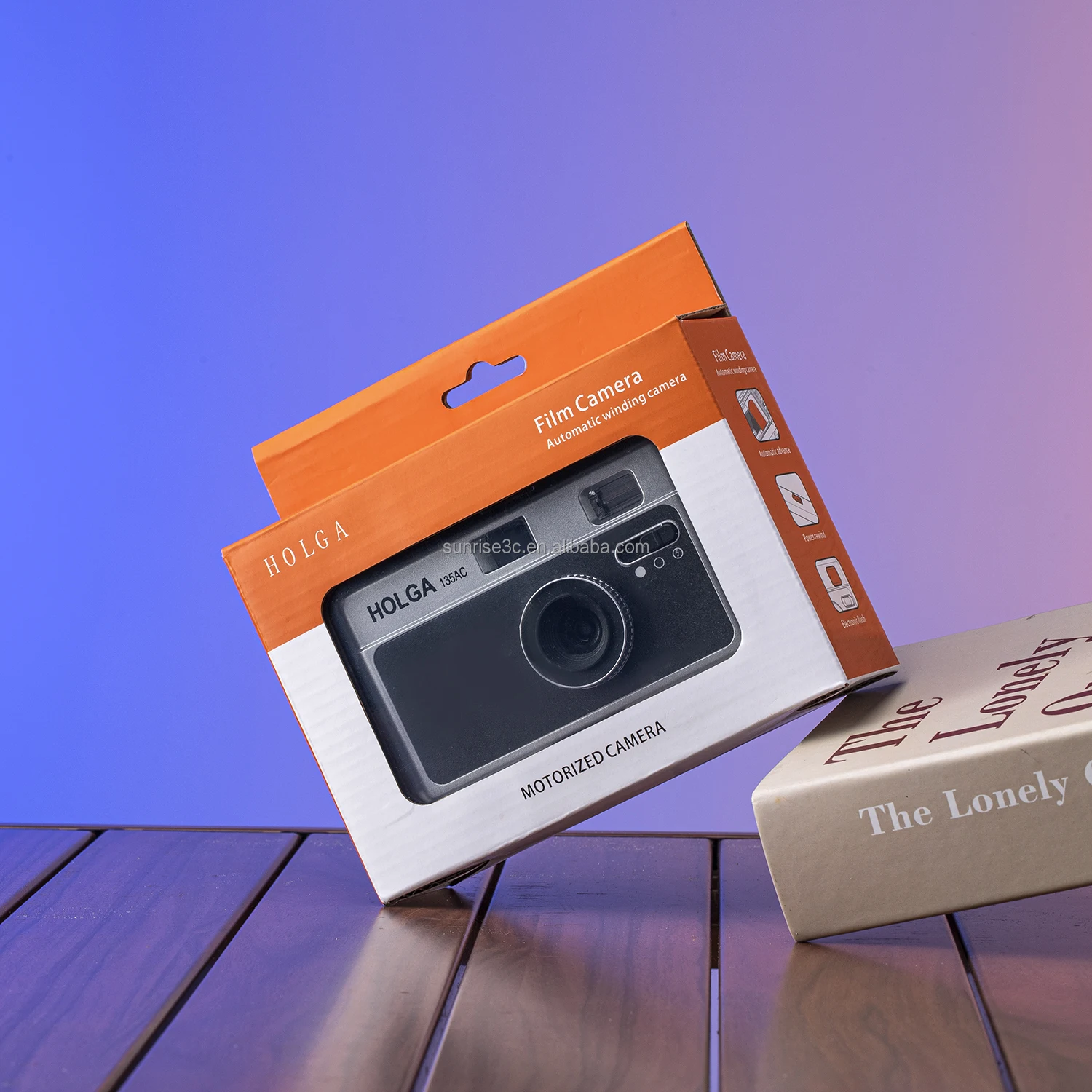 Holga 35mm Reusable Film Camera Vintage Retro 35mm Film Camera Builtin