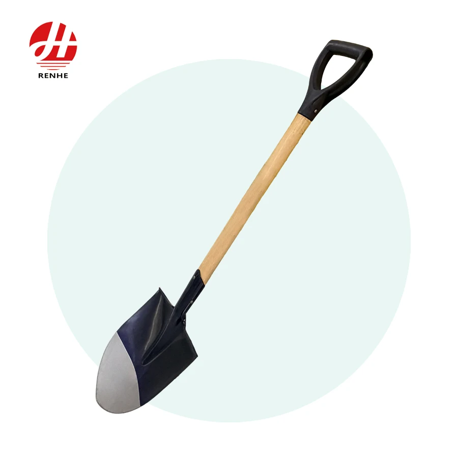 Factory Sale Metal Spade Farming Multifunction Industry Farming Construction Metal Garden Agriculture Shovel with Wooden Handle